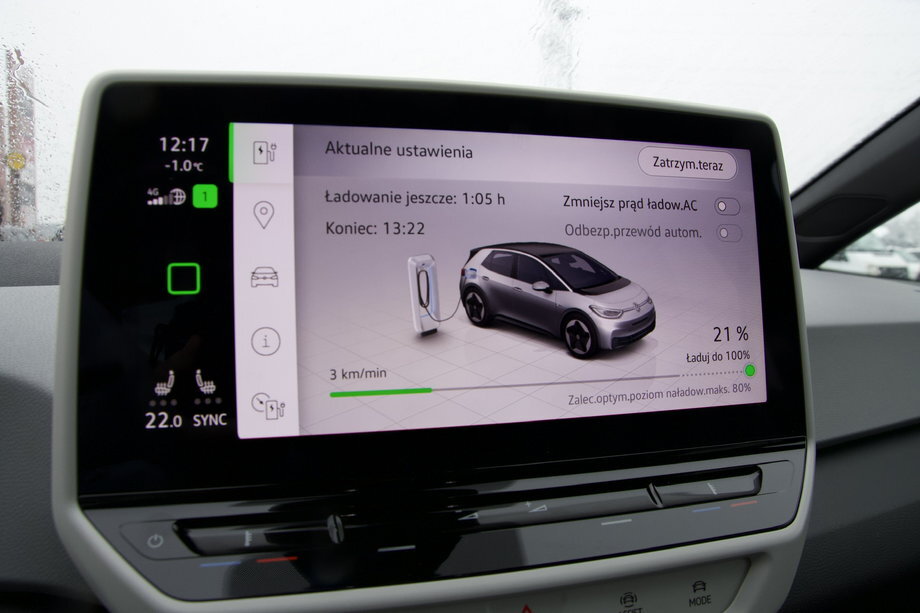 Panel sterowania stacją